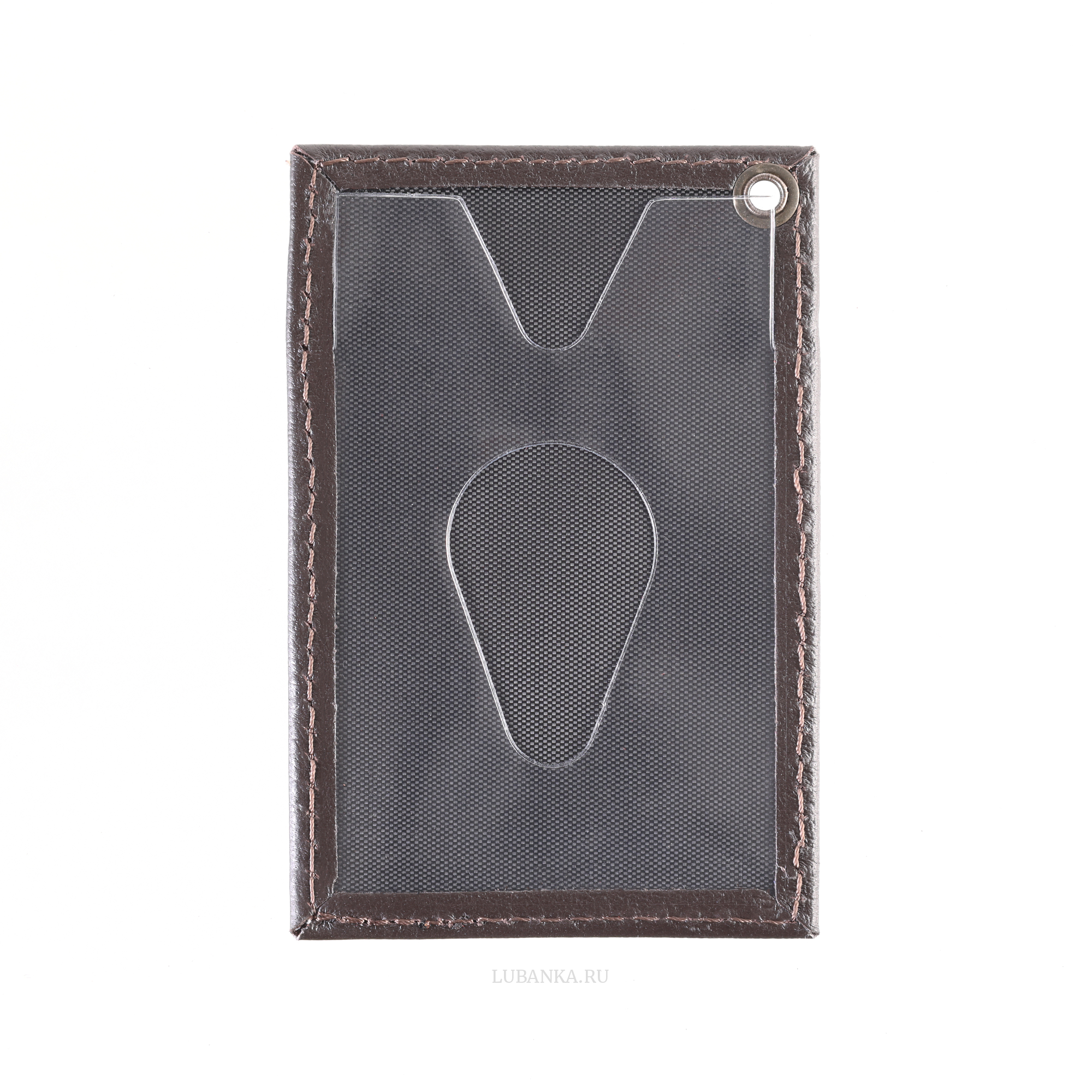 Картхолдер односторонний СБП коричневый