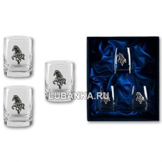 Стакан для виски «Чуть помедленнее, кони, чуть помедленнее!»