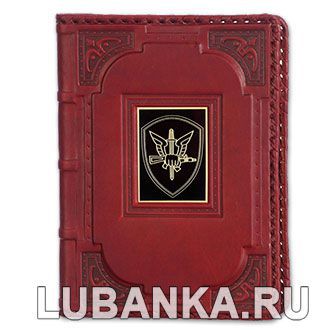 Ежедневник кожанный «ОМОН»