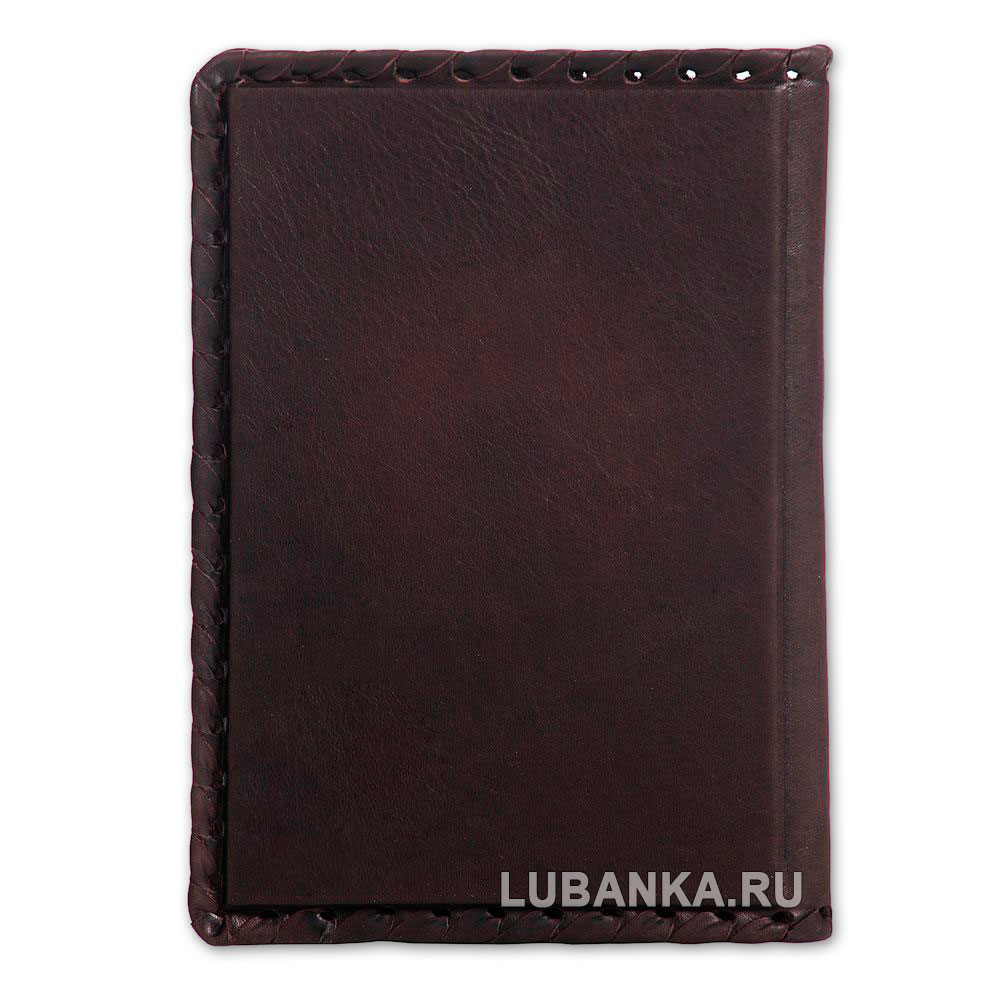 Обложка для паспорта «Мотострелковые войска», бордовая