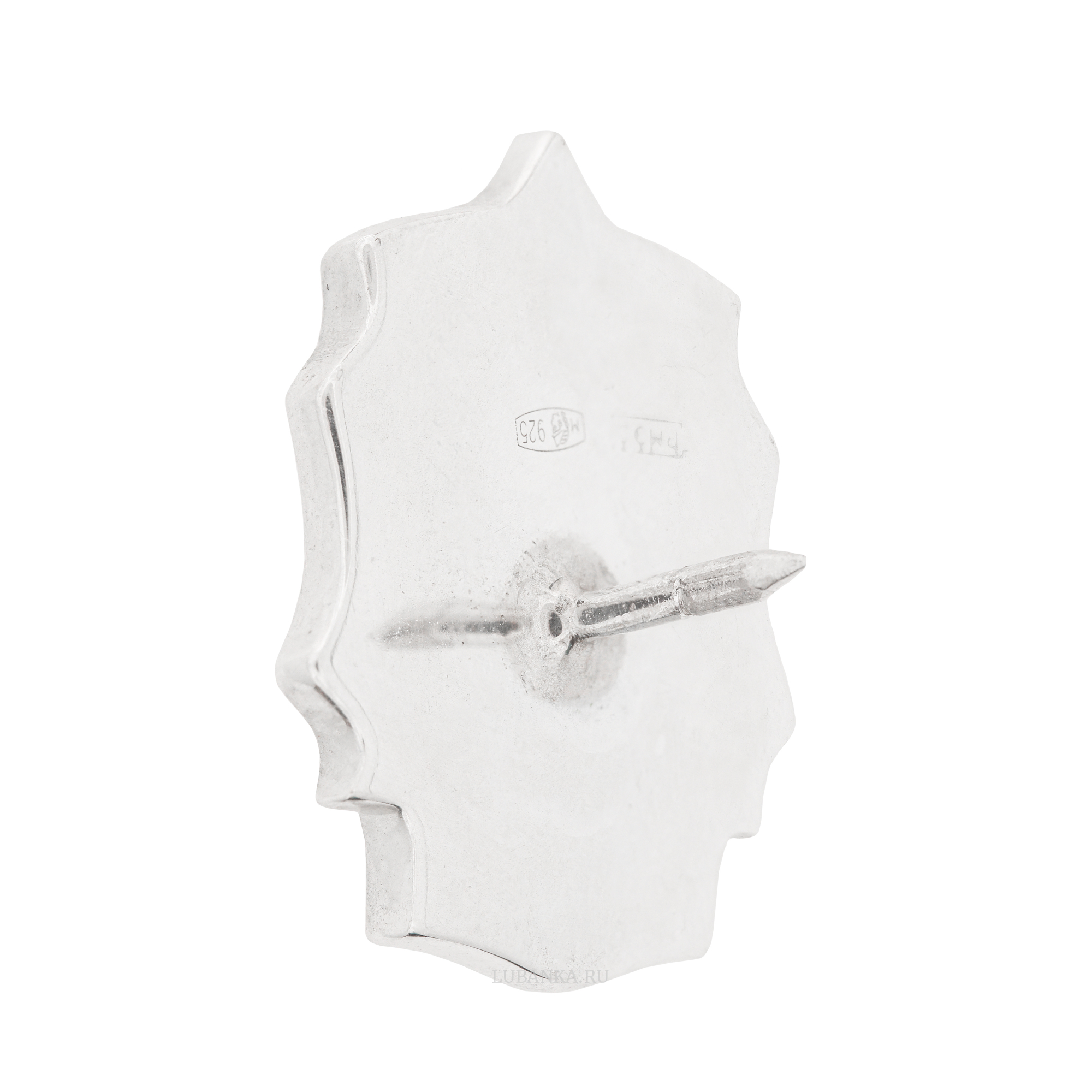 Значок ГИБДД серебро