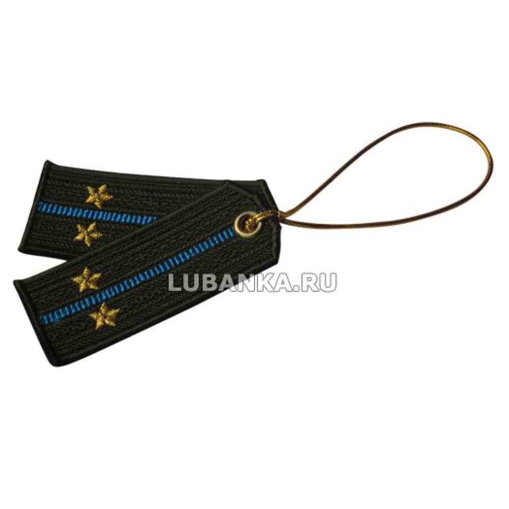 Брелок вышитый Погон лейтенанта ВДВ