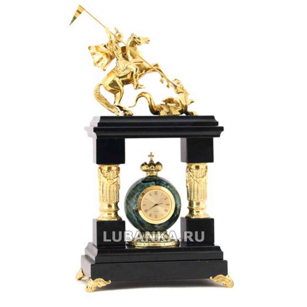 Часы настольные «Георгий Победоносец»