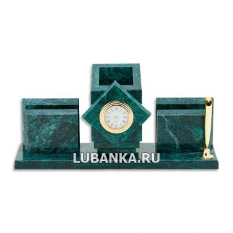 Настольный набор для руководителя «Менеджер» из камня