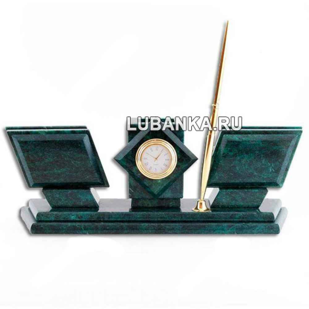 Настольный набор для руководителя «Канцлер» из камня
